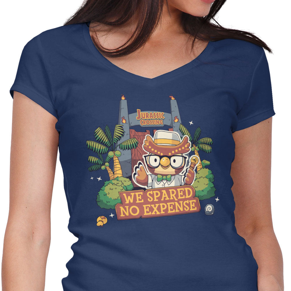 Jurassic Crossing - Women's V-Neck product image 1