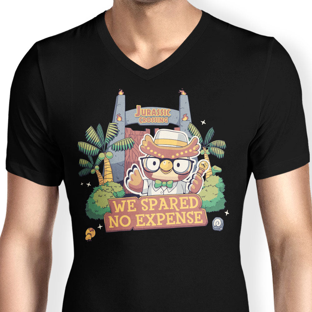 Jurassic Crossing - Men's V-Neck product image 5