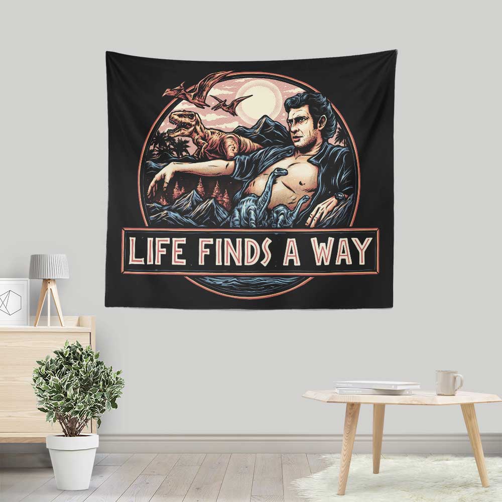Life Finds a Way - Wall Tapestry