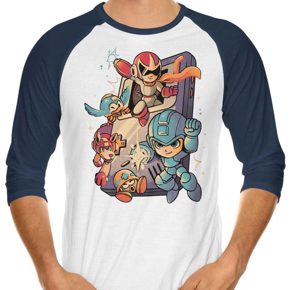 Mega Console Gamer - 3/4 Sleeve Raglan T-Shirt product image 3