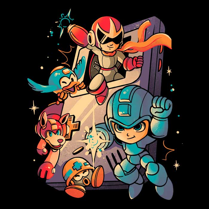Mega Console Gamer - 3/4 Sleeve Raglan T-Shirt product image 2