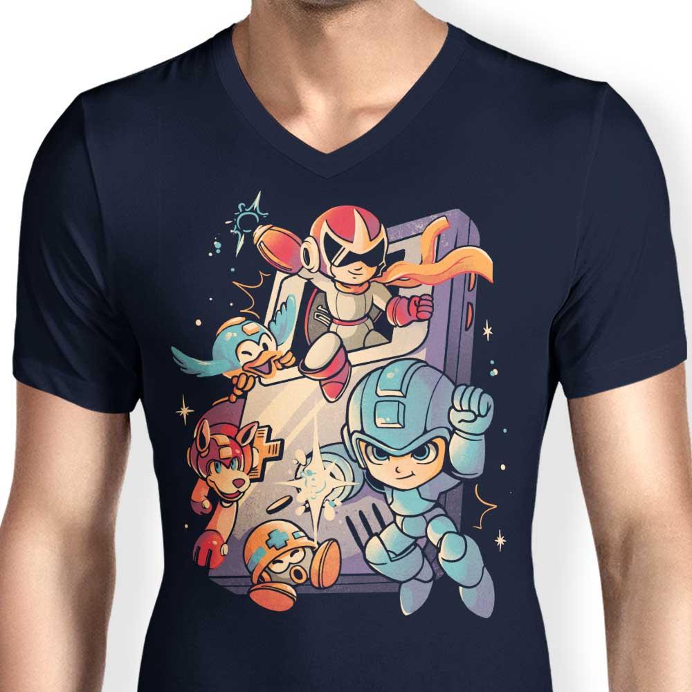 Mega Console Gamer - Men's V-Neck product image 5