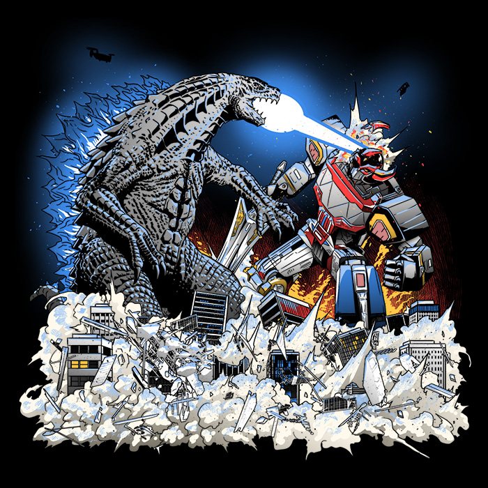 Mega Kaiju Battle - Men's Apparel product image 2