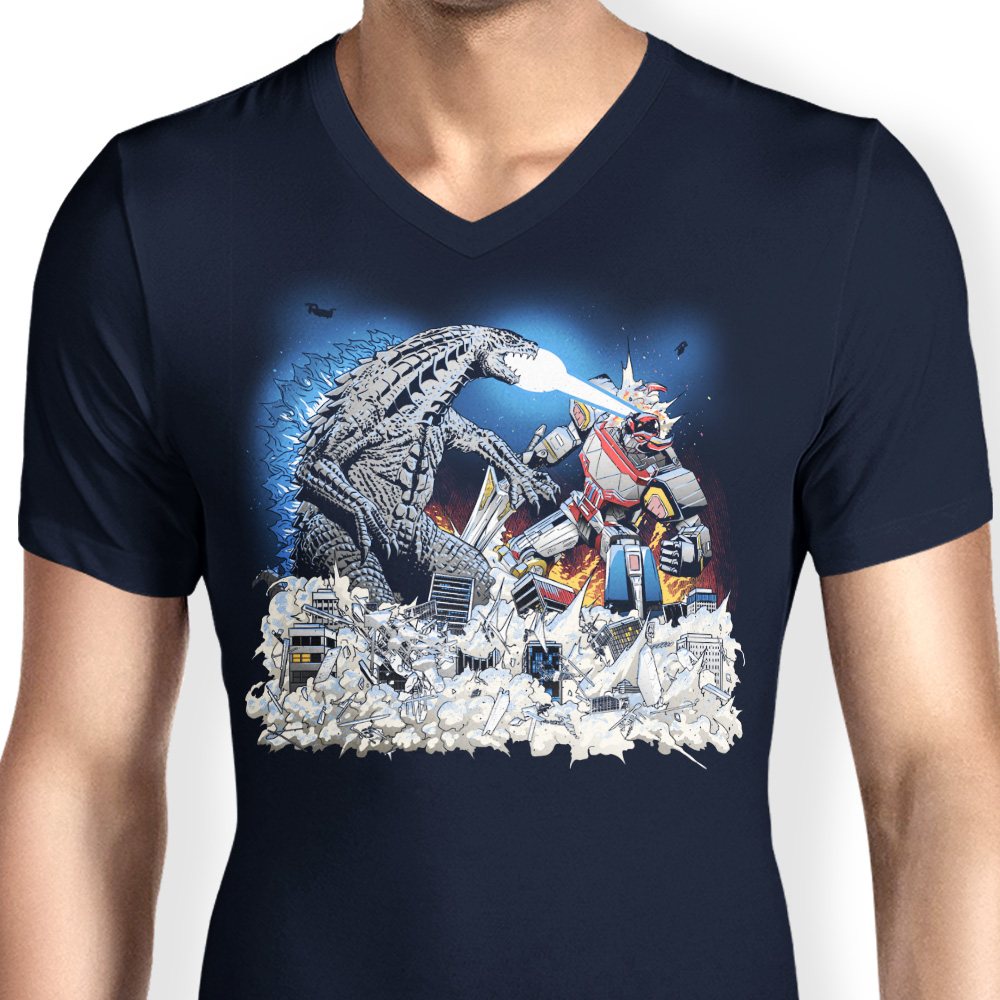 Mega Kaiju Battle - Men's V-Neck product image 5