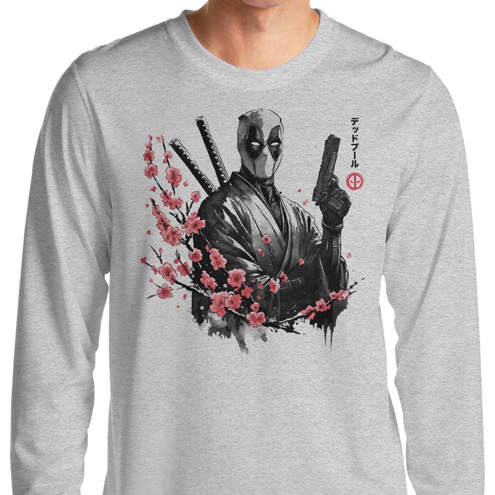 Merc Portrait Sumi-e - Long Sleeve T-Shirt product image 3