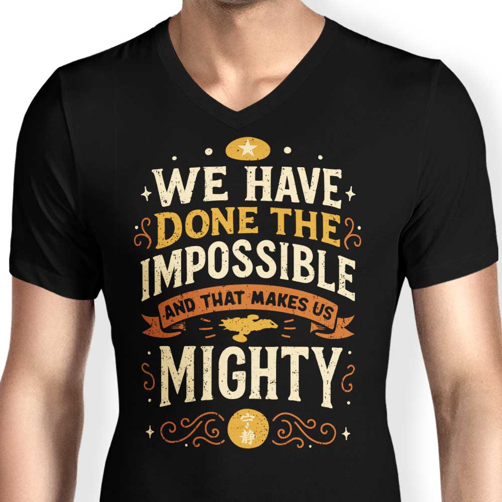Mighty Heroes - Men's V-Neck product image 4