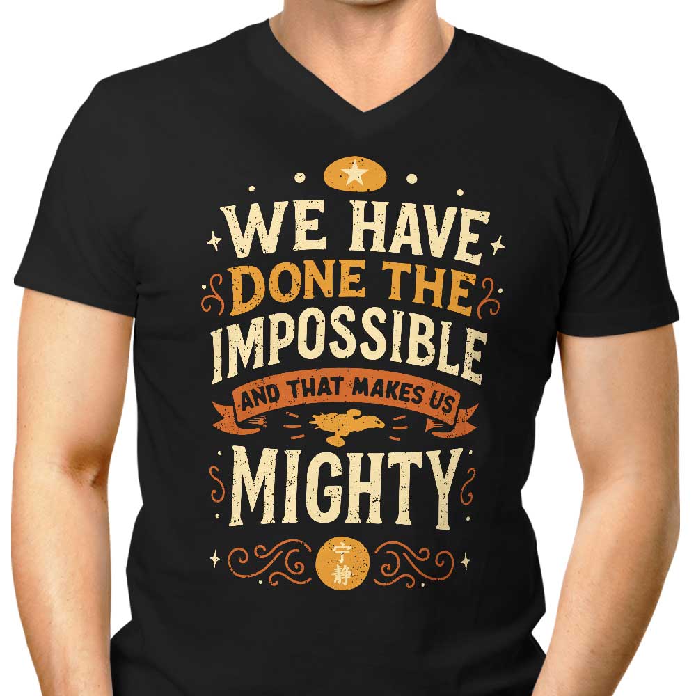 Mighty Heroes - Men's V-Neck product image 3