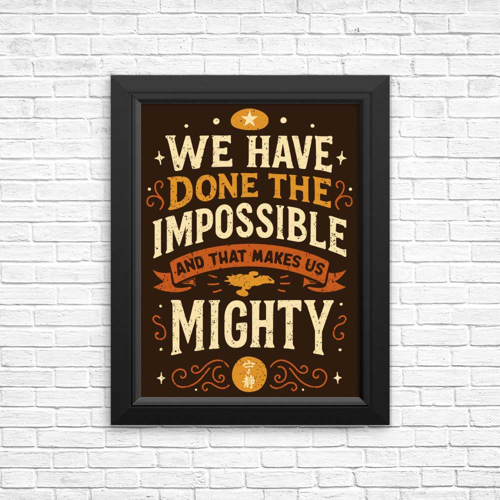 Mighty Heroes - Posters & Prints