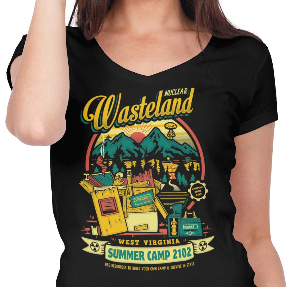 Nuclear Summer Camp - Women's V-Neck product image 5