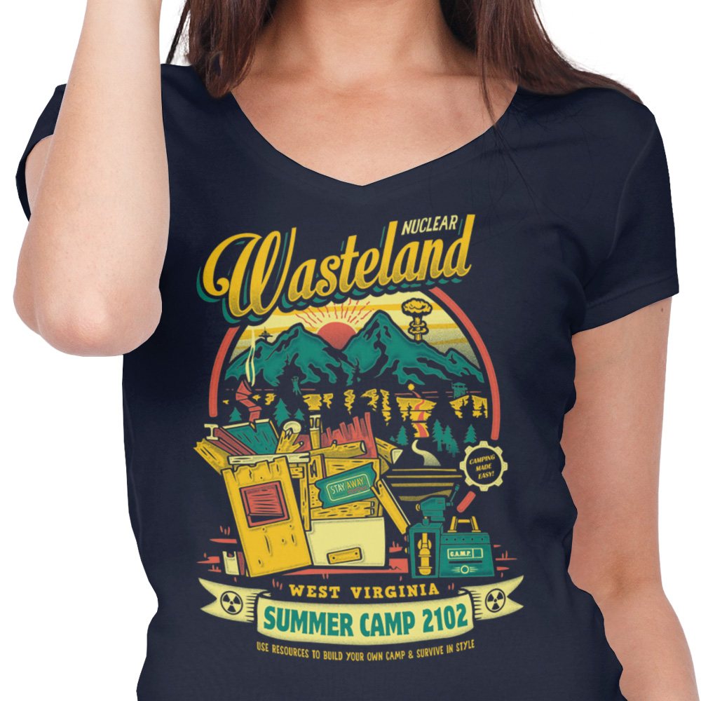 Nuclear Summer Camp - Women's V-Neck product image 4