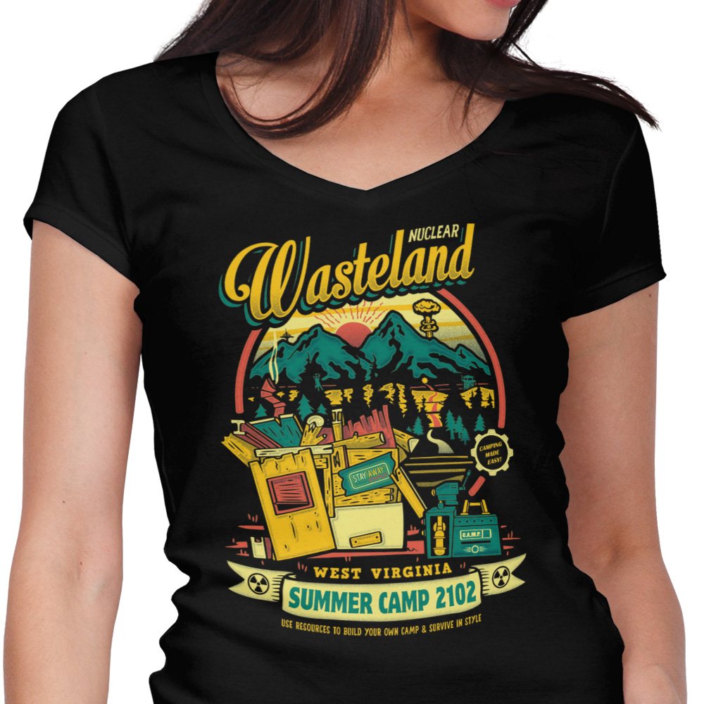 Nuclear Summer Camp - Women's V-Neck product image 3