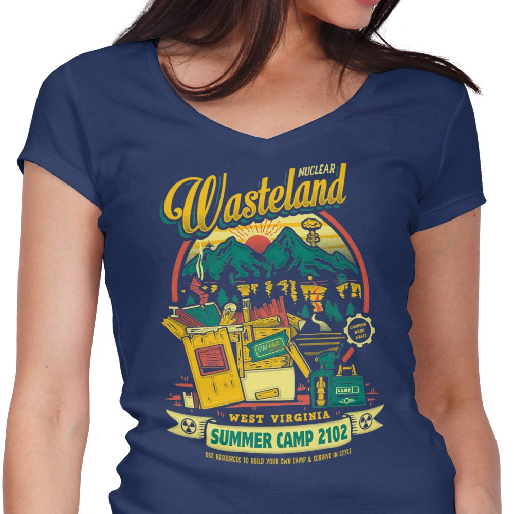 Nuclear Summer Camp - Women's V-Neck product image 1
