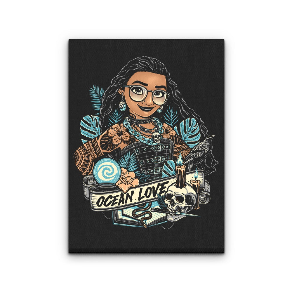 Ocean Love - Canvas Print