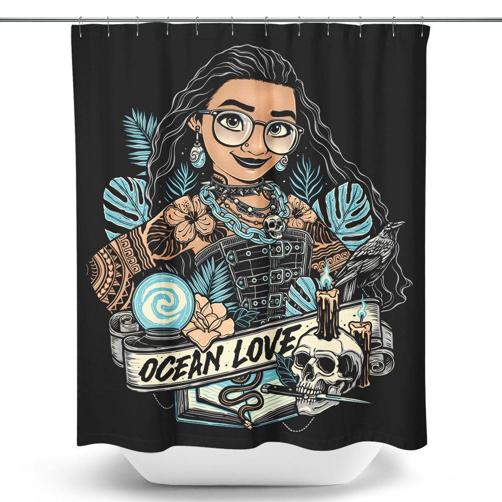 Ocean Love - Shower Curtain