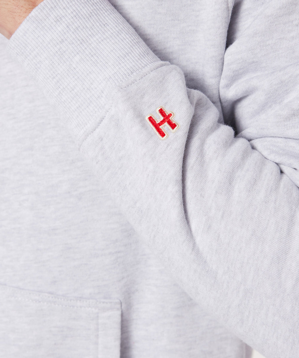 Ohio State Buckeyes Applique Quarter Zip Pullover