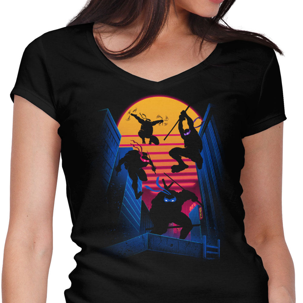 Rad Turtles - Women's V-Neck product image 1