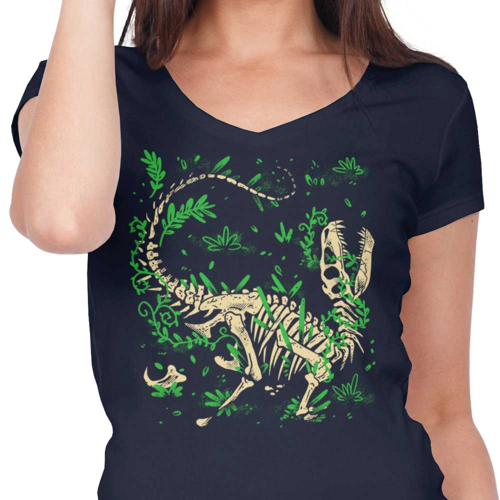 Raptor Fossils - Women's V-Neck product image 5
