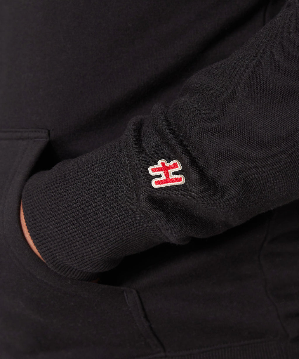 Script Ohio Applique Quarter Zip Pullover
