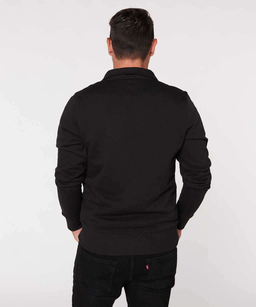 Script Ohio Applique Quarter Zip Pullover