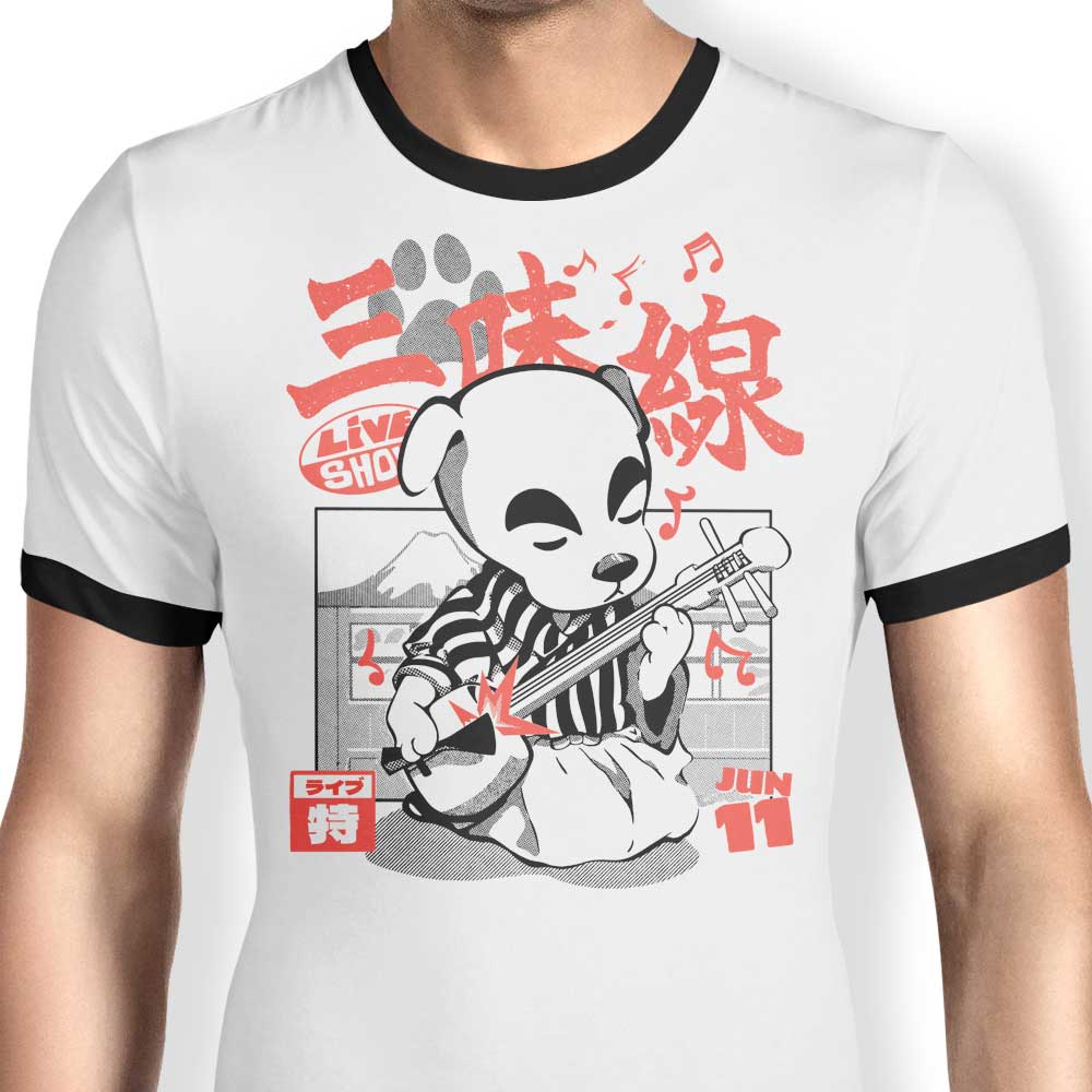 Shamisen Barker - Ringer T-Shirt product image 1
