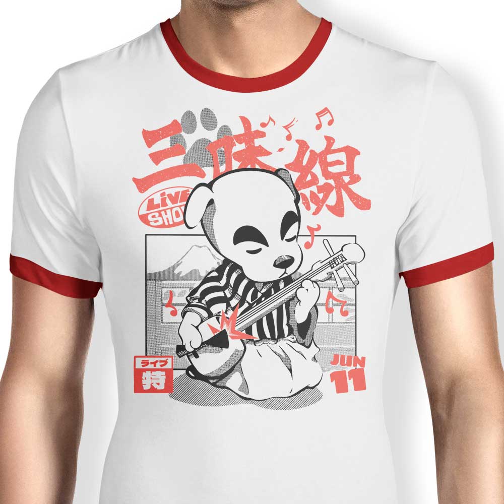 Shamisen Barker - Ringer T-Shirt product image 3