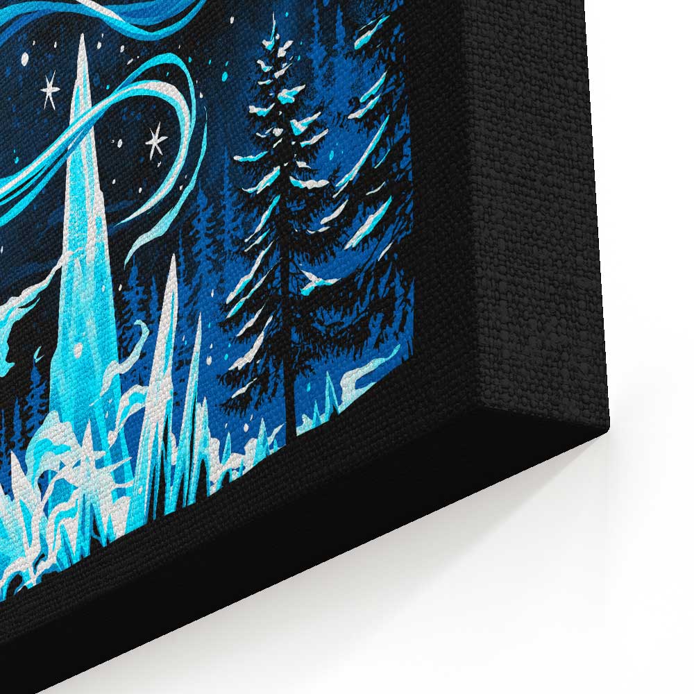 Snowstorm Blizzard - Canvas Print