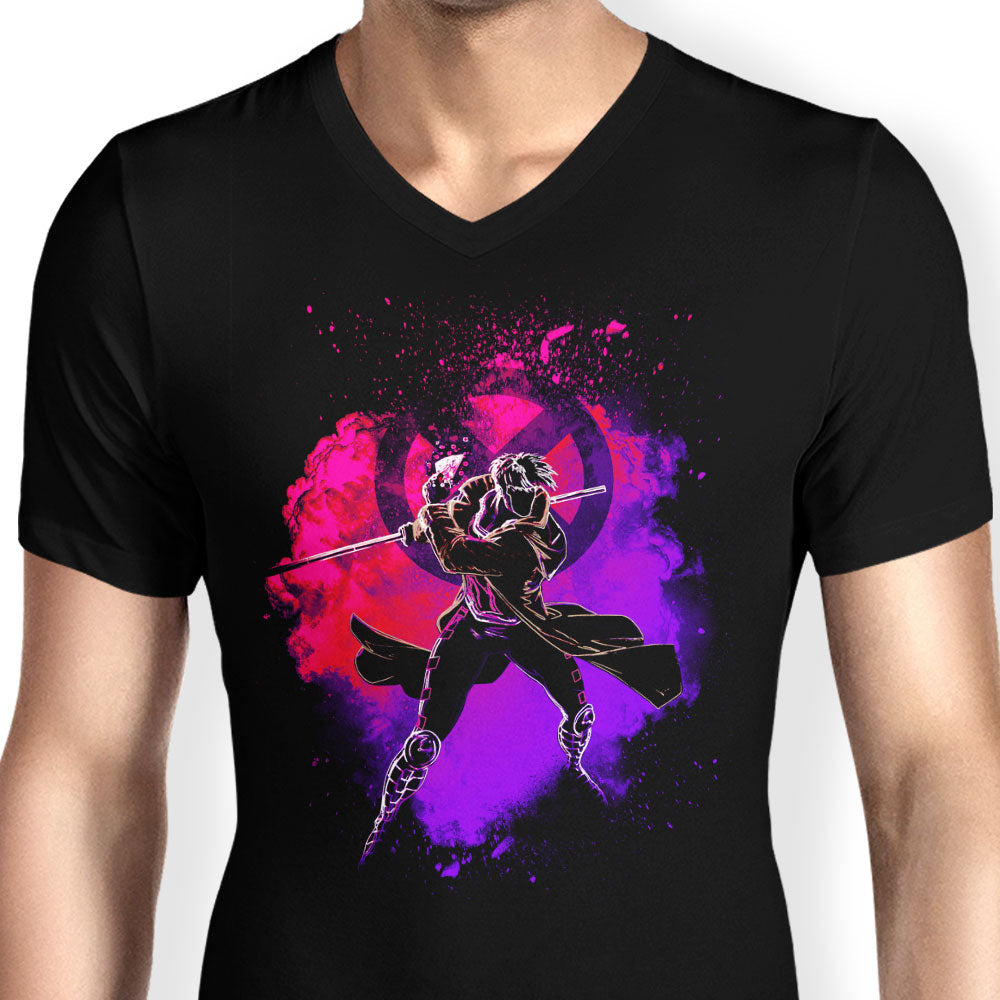 Soul of the Kinetic Card - Men's V-Neck product image 4