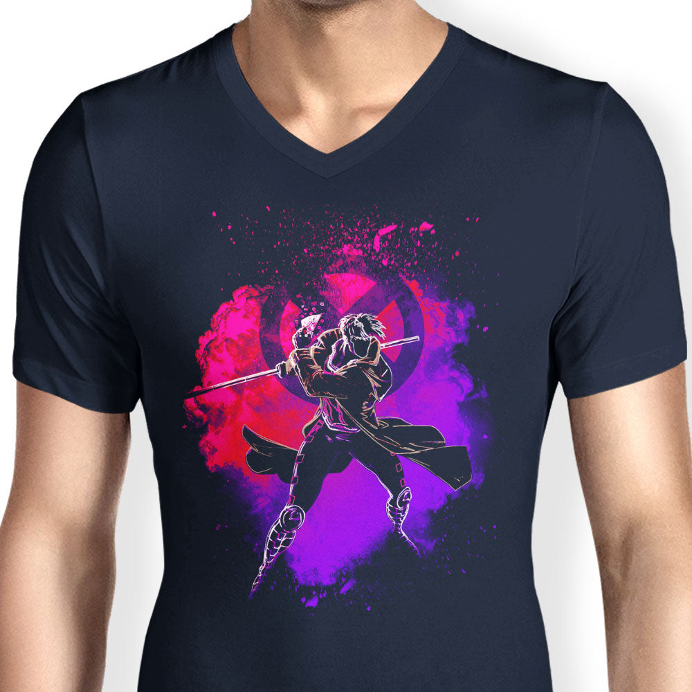 Soul of the Kinetic Card - Men's V-Neck product image 5