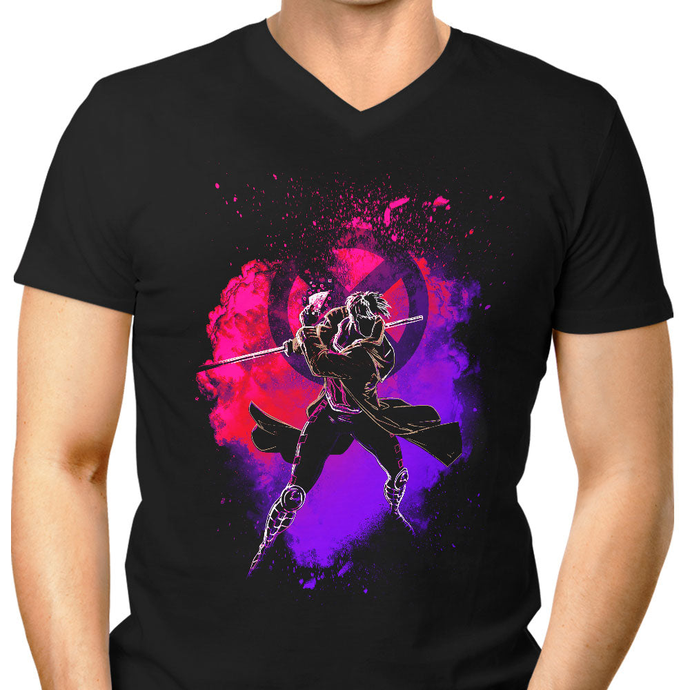 Soul of the Kinetic Card - Men's V-Neck product image 1