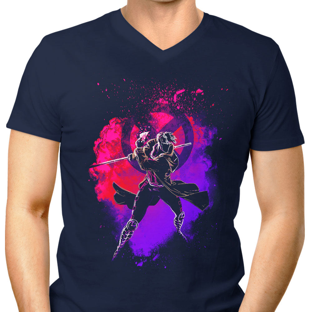 Soul of the Kinetic Card - Men's V-Neck product image 3