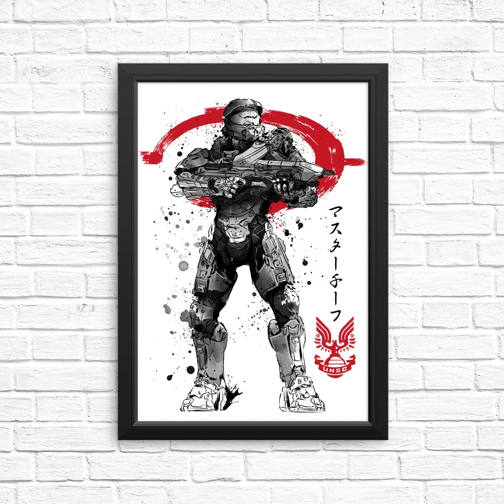 Spartan Sumi-e - Posters & Prints