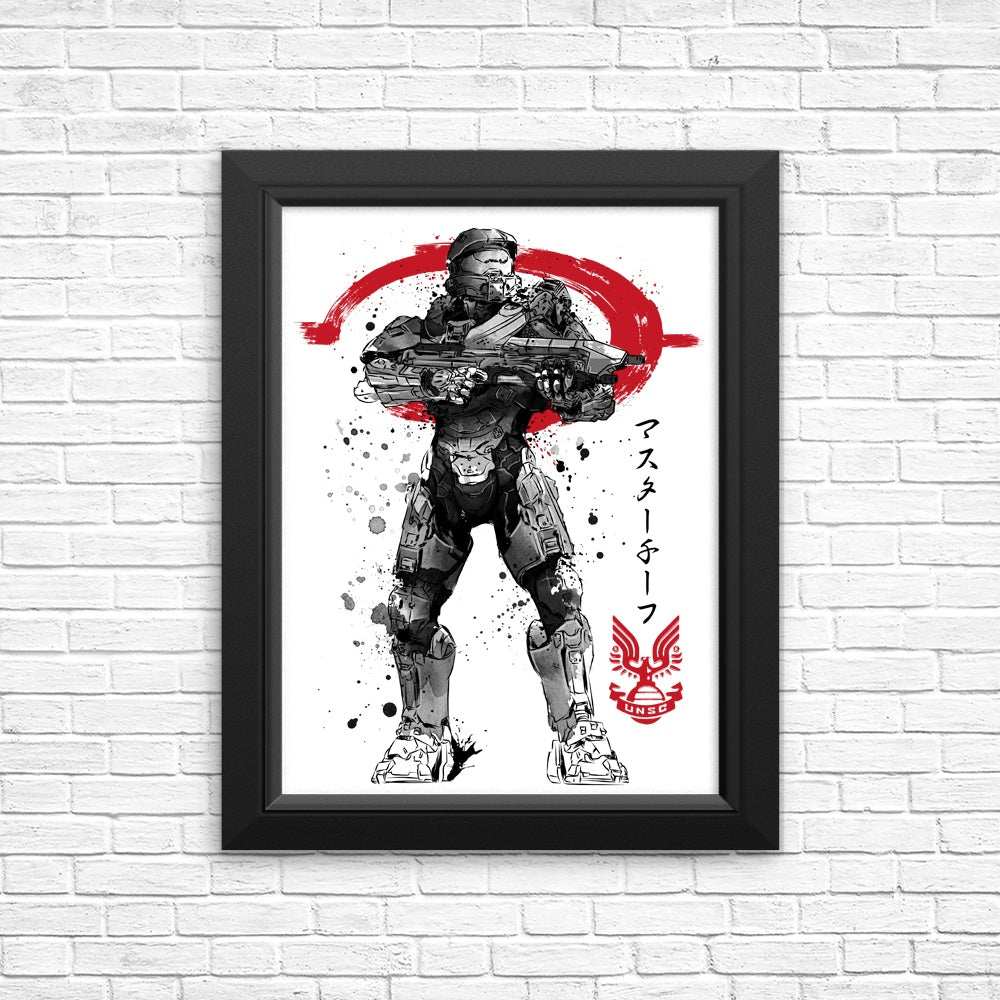 Spartan Sumi-e - Posters & Prints