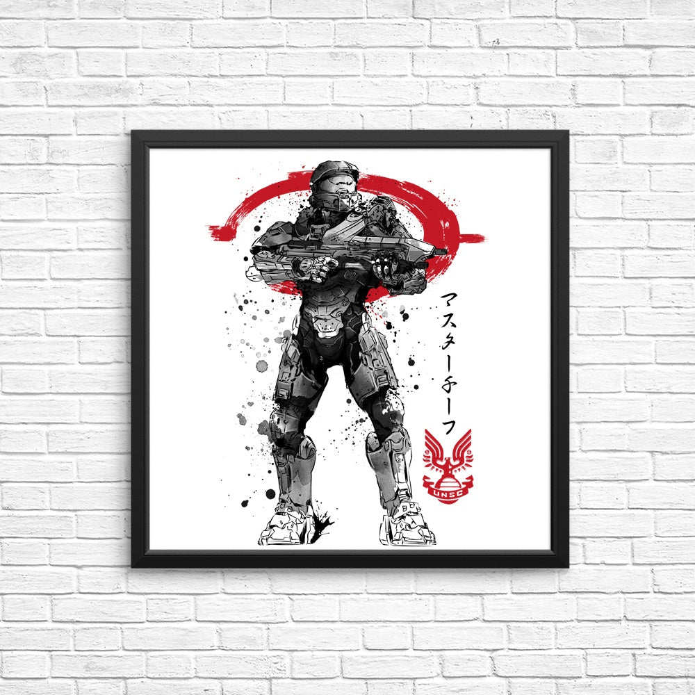 Spartan Sumi-e - Posters & Prints