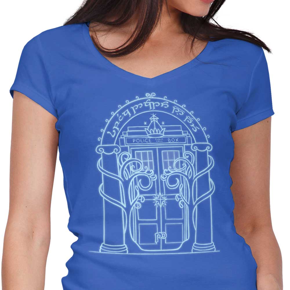Speak Doctor - Women's V-Neck product image 1