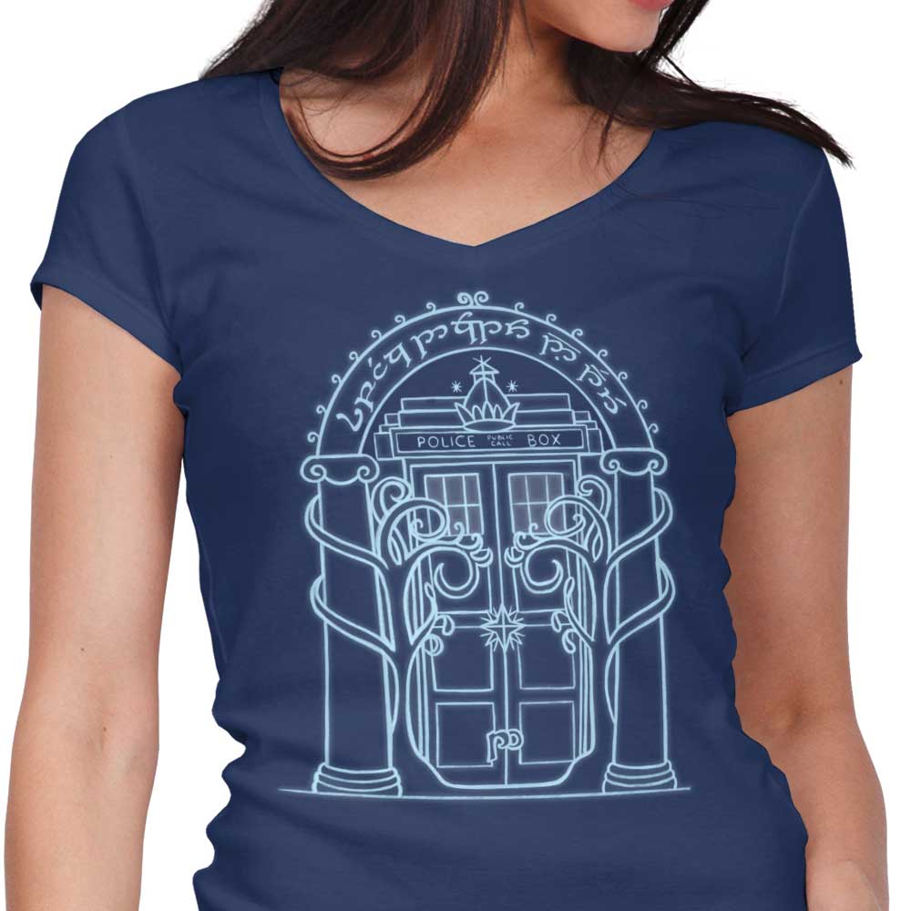 Speak Doctor - Women's V-Neck product image 3