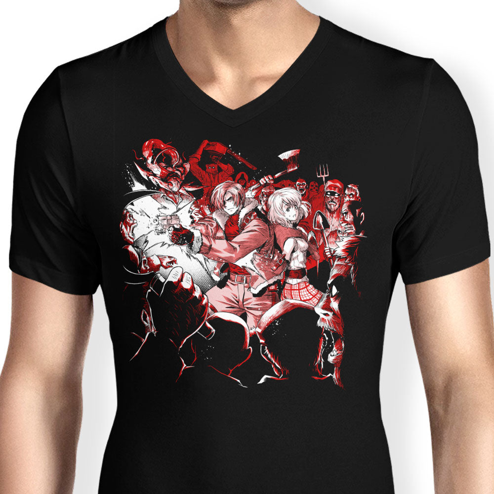 Surrounded by Evil - Men's V-Neck product image 4