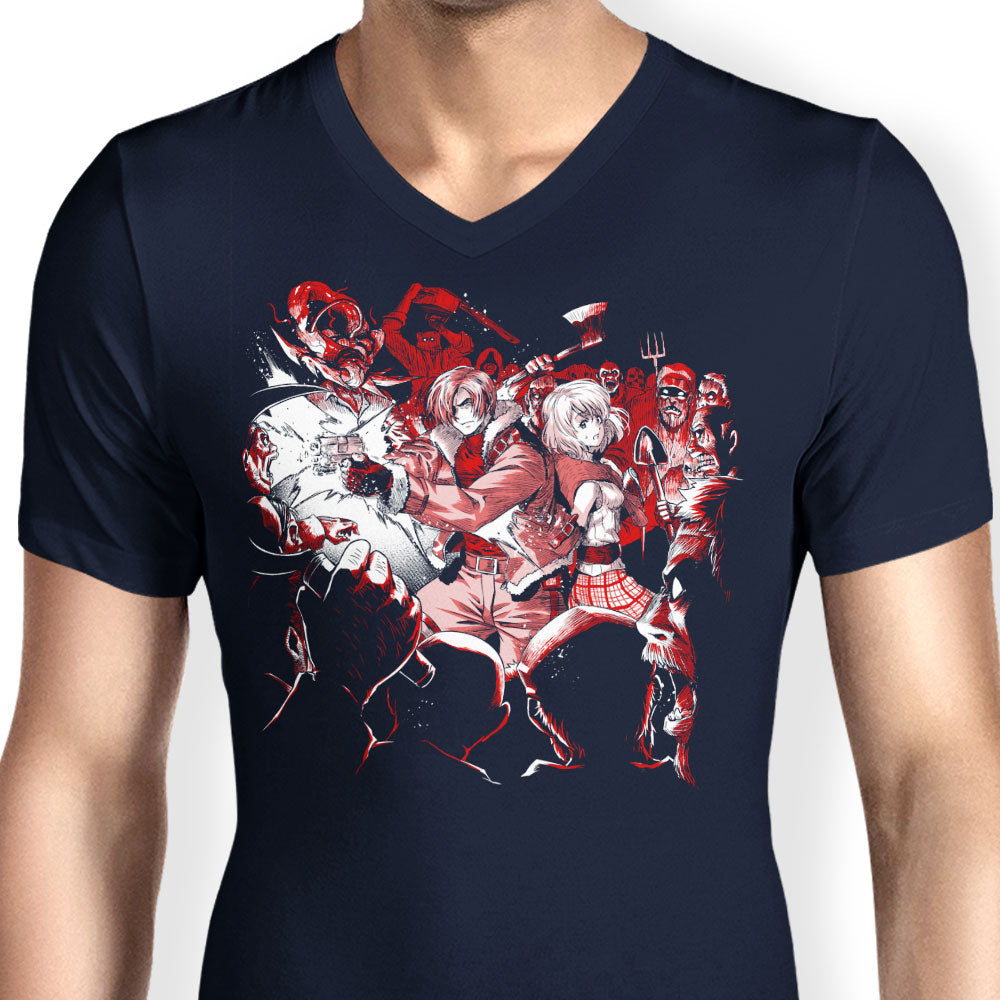 Surrounded by Evil - Men's V-Neck product image 5