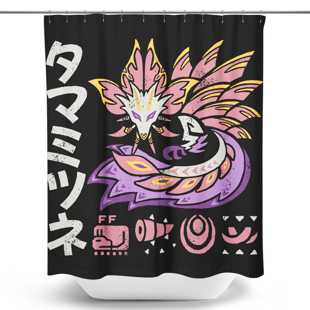 The Velvet Bloom - Shower Curtain