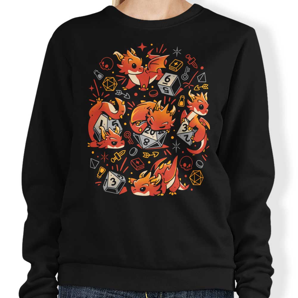 Tiny Dragon Dice - Sweatshirt product image 1