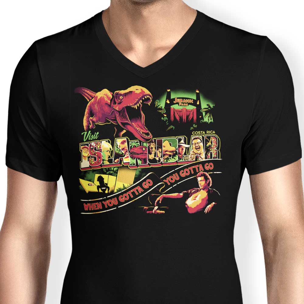 Visit Isla Nublar - Men's V-Neck product image 4