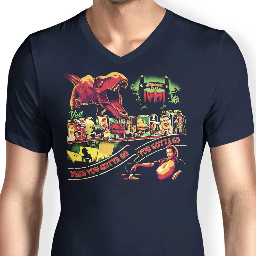 Visit Isla Nublar - Men's V-Neck product image 5