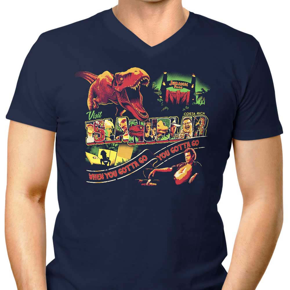 Visit Isla Nublar - Men's V-Neck product image 3
