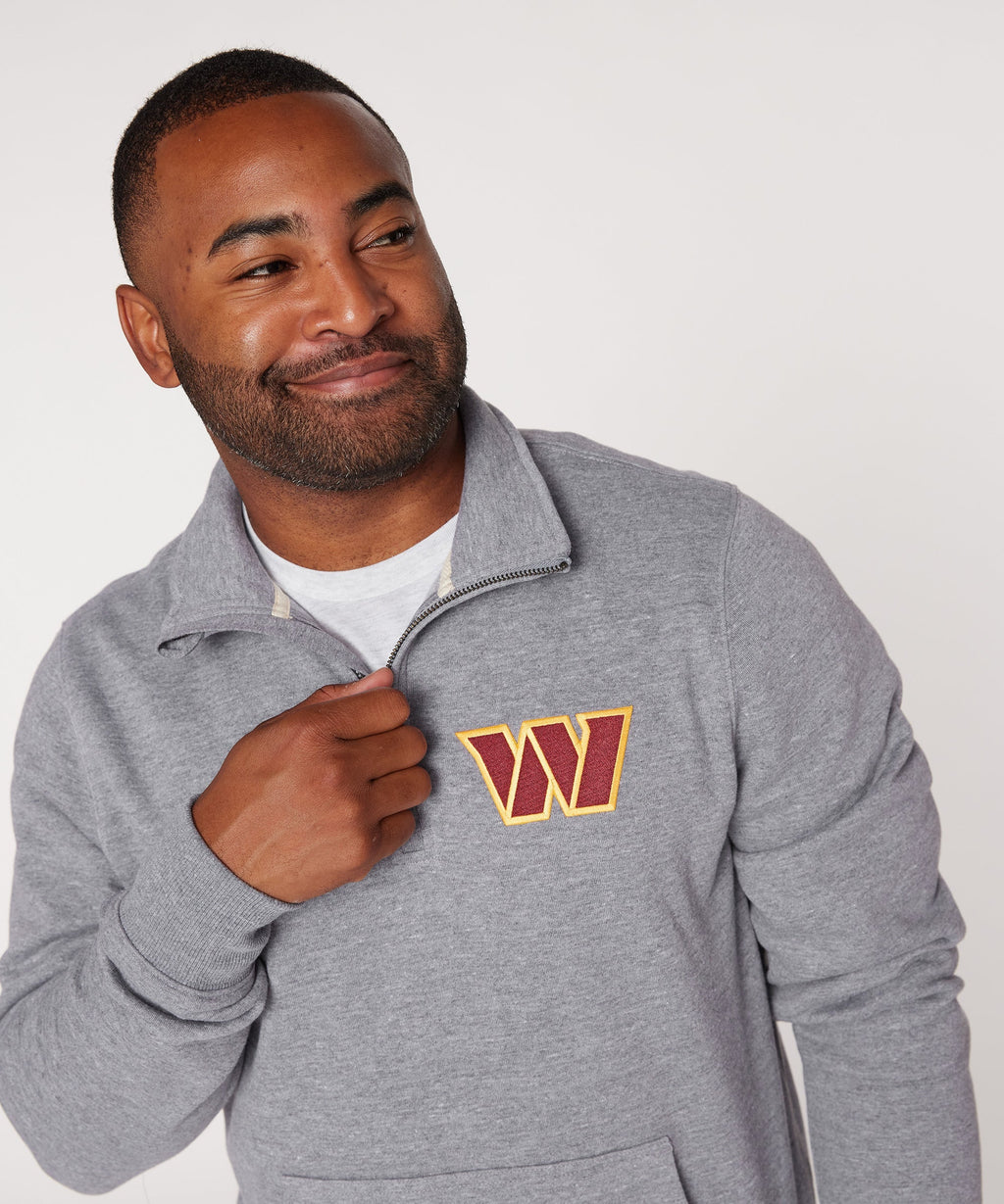 Washington Commanders '22 Applique Quarter Zip Pullover