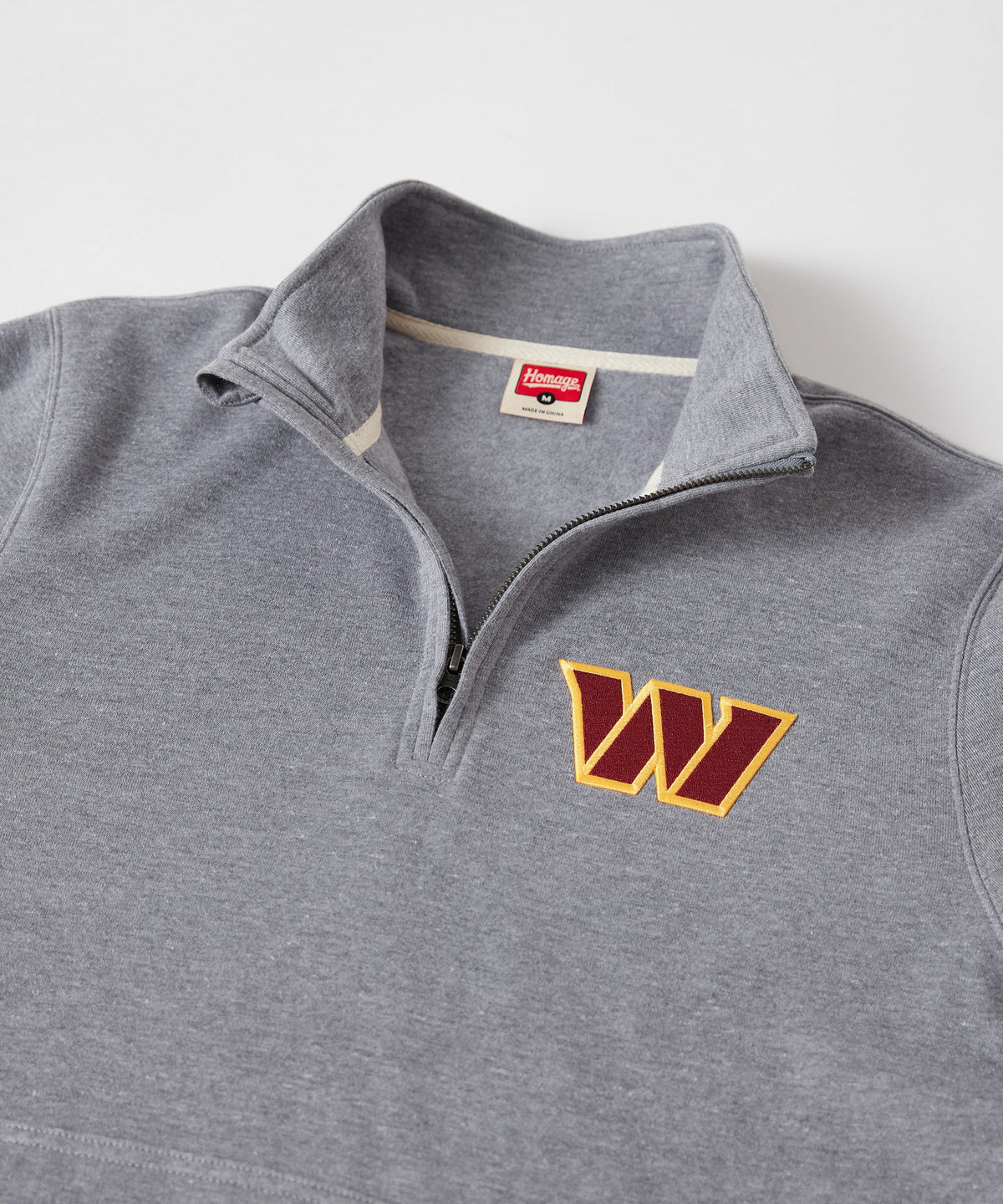 Washington Commanders '22 Applique Quarter Zip Pullover