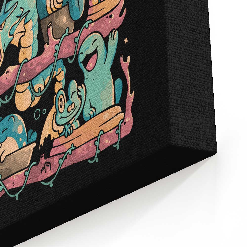 Water Shelf - Canvas Print