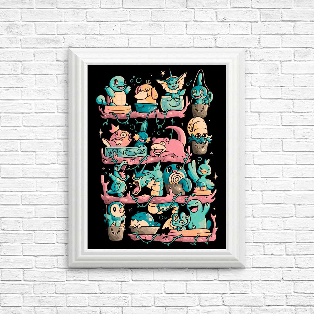 Water Shelf - Posters & Prints