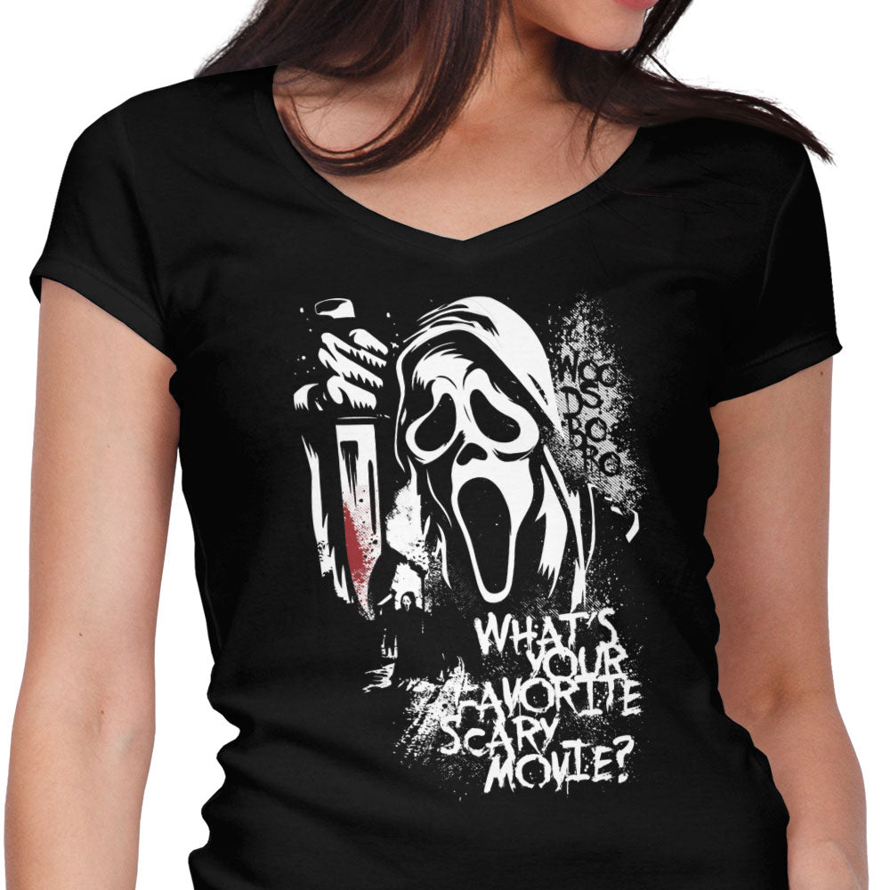 Your Favorite Scary Movie - Women's V-Neck product image 1