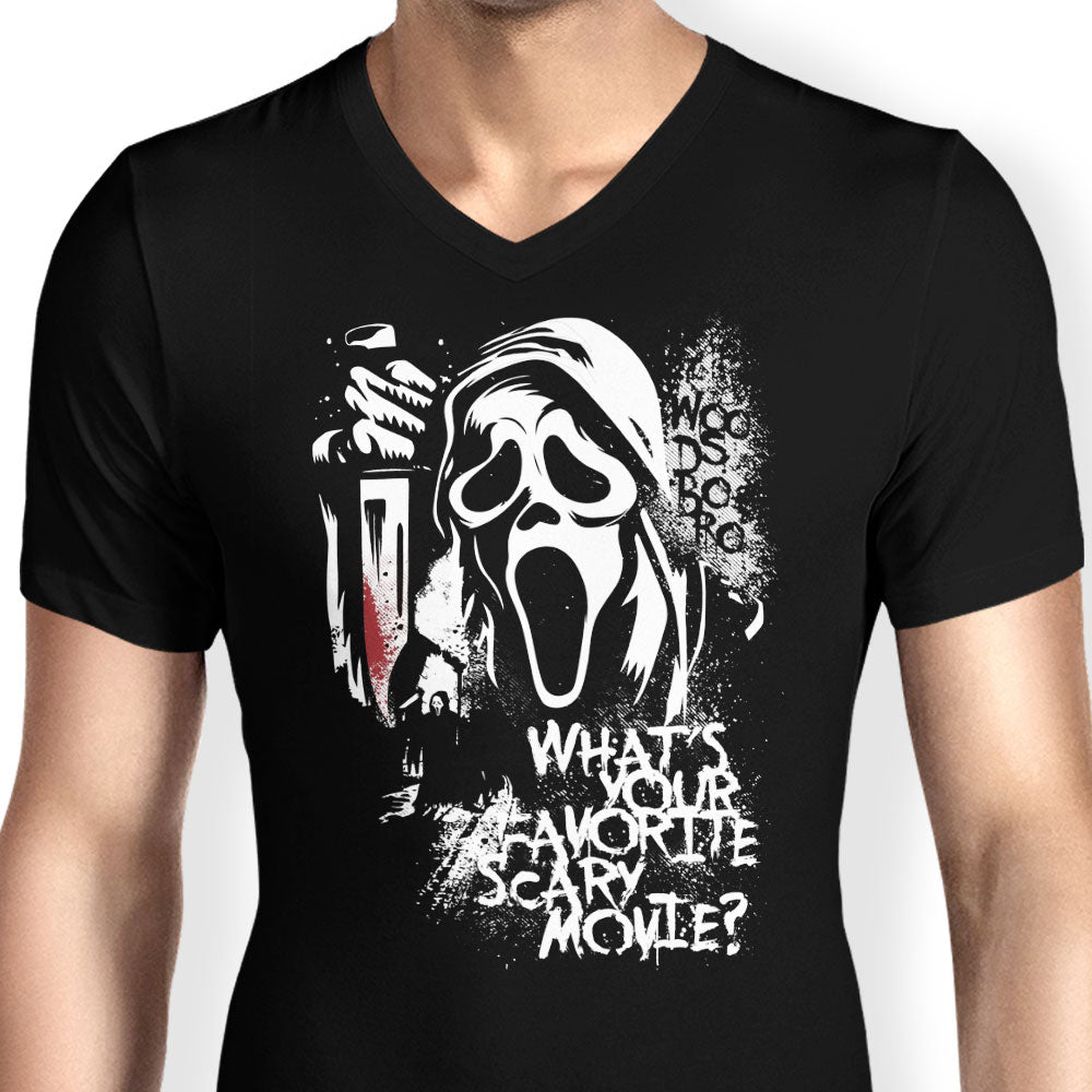 Your Favorite Scary Movie - Men's V-Neck product image 4