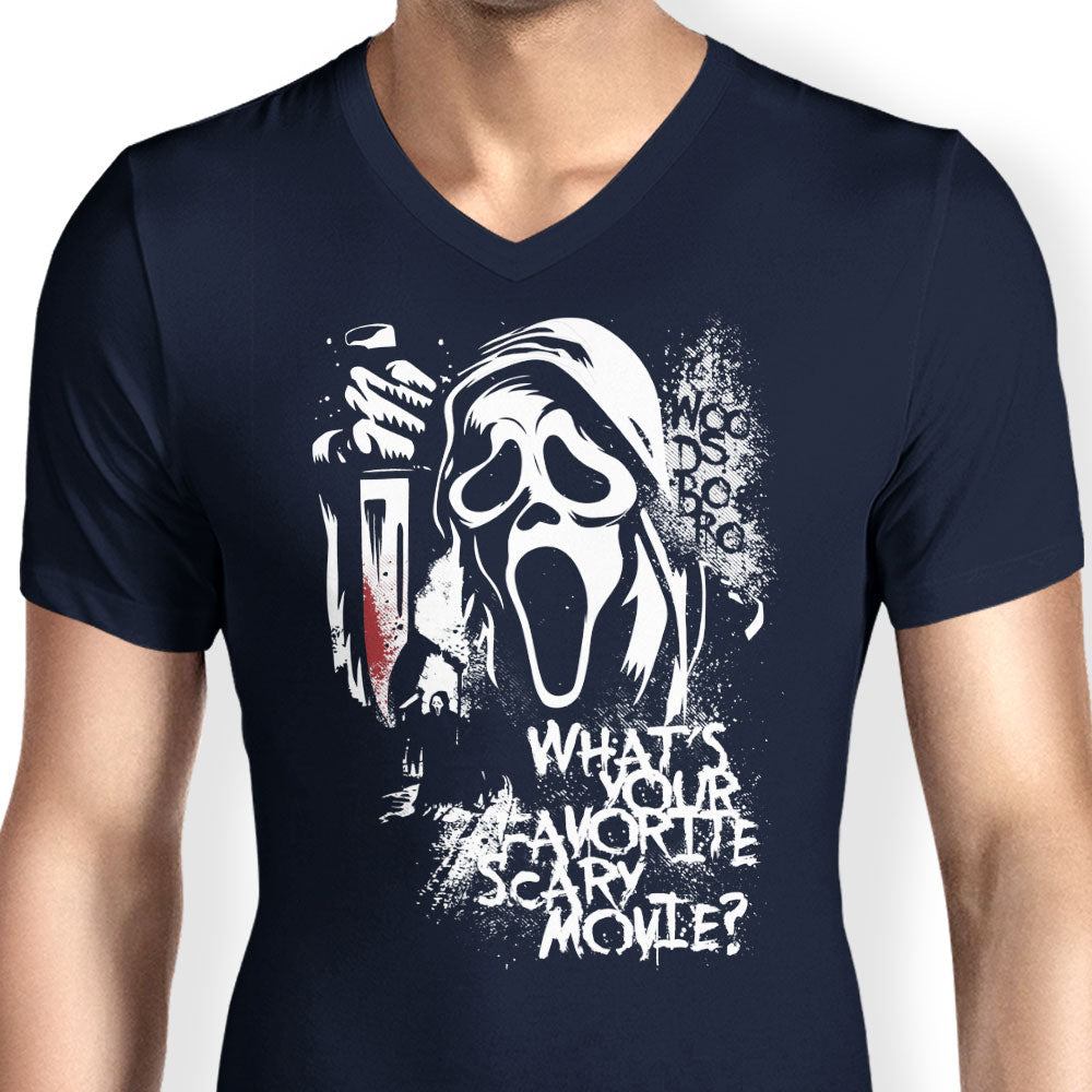 Your Favorite Scary Movie - Men's V-Neck product image 5