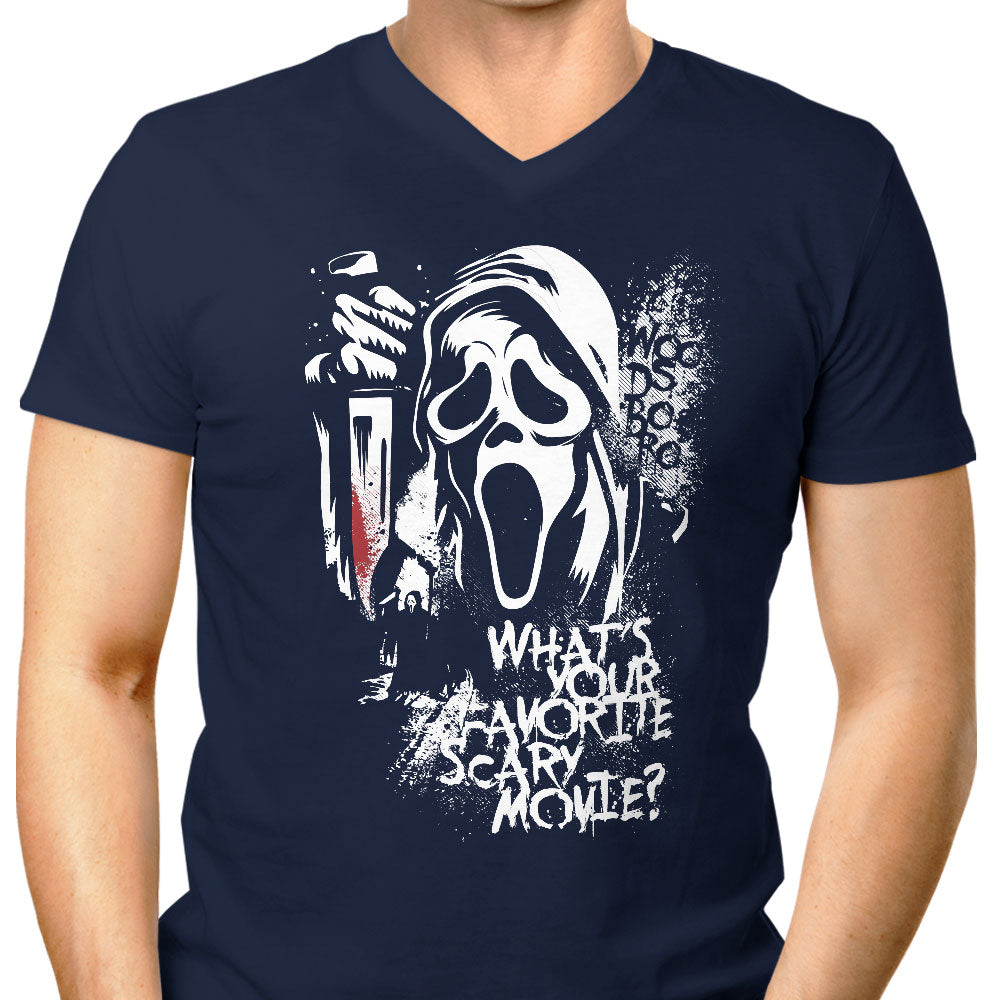 Your Favorite Scary Movie - Men's V-Neck product image 3